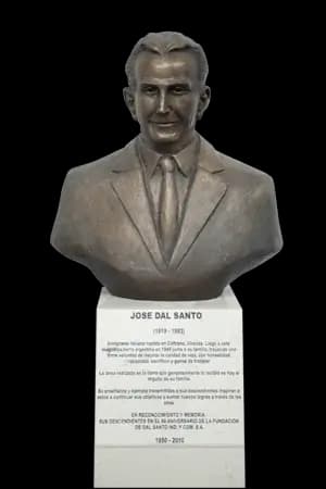 Busto de José Dal Santo, fundador de Fire Bird